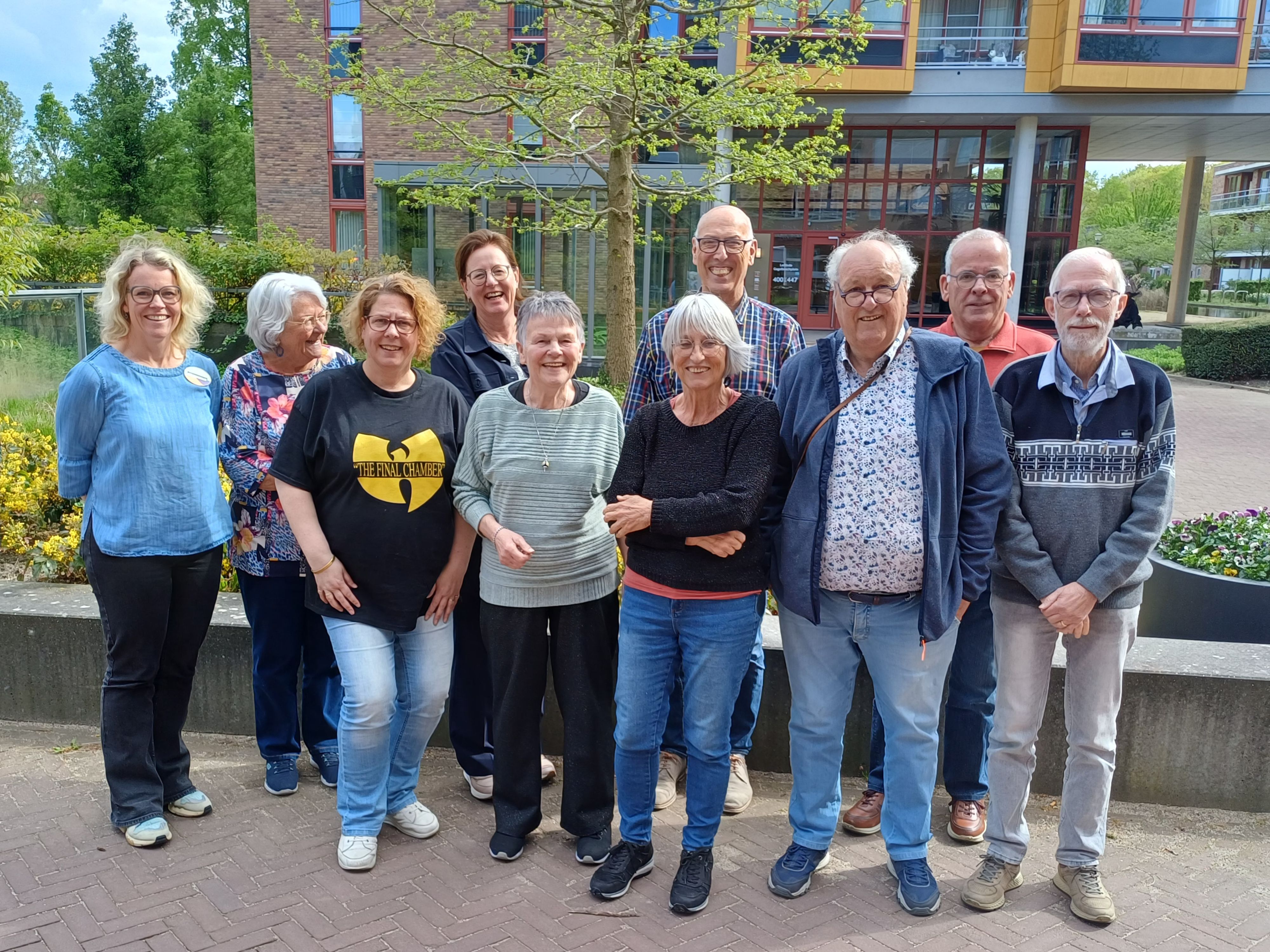Groepsfoto vrijwilligersraad