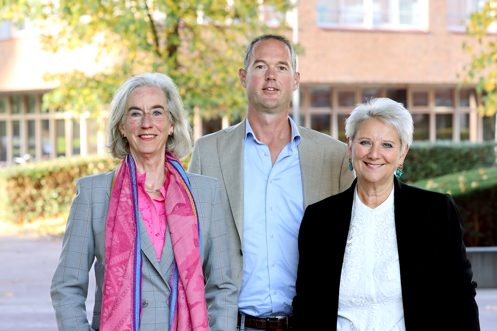 v.l.n.r. Marlène Chatrou, Maarten van Mierlo, Katinka van Boxtel