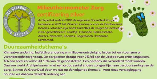 Archipel zet flinke stappen richting duurzame zorg