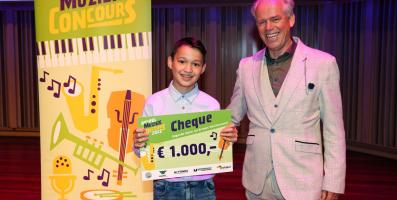 Ethan van der Velden winnaar Archipel Muziekconcours 2022