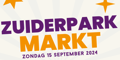 Zuiderparkmarkt 15 september